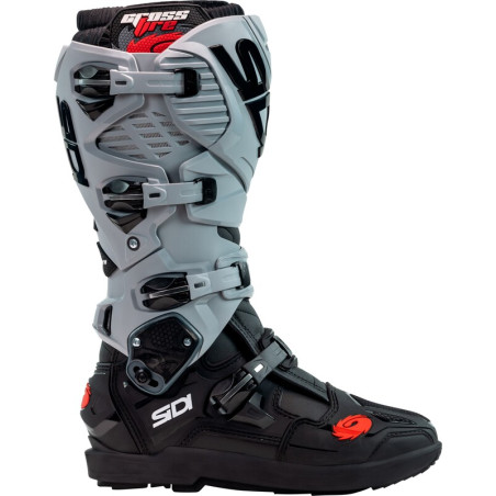 Bottes SIDI Crossfire 3 SRS pointure 43 - noir / Cendre