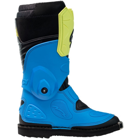 Bottes enfants SIDI Flame pointure 39 - bleu clair / Citron / noir