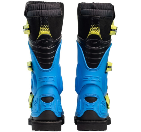 Bottes enfants SIDI Flame pointure 39 - bleu clair / Citron / noir