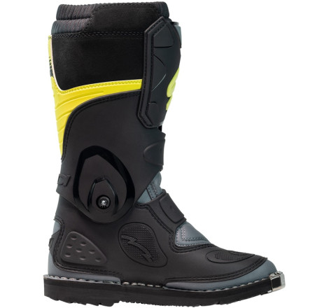 Bottes enfants SIDI Flame pointure 42 - noir / Citron / gris