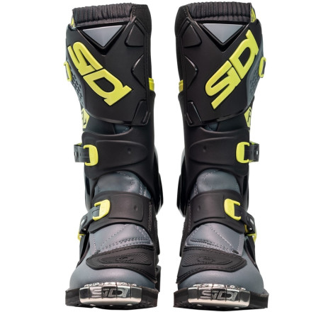 Bottes enfants SIDI Flame pointure 42 - noir / Citron / gris