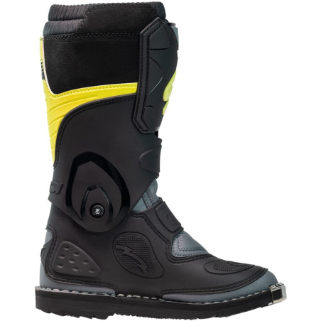 Bottes enfants SIDI Flame pointure 39 - noir / Citron / gris