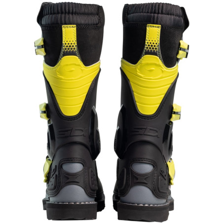 Bottes enfants SIDI Flame pointure 39 - noir / Citron / gris