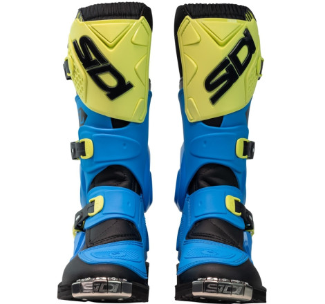 Bottes enfants SIDI Flame pointure 31 - bleu clair / Citron / noir