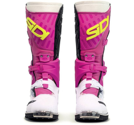 Bottes SIDI Crossair HD pointure 45 - blanc / rose