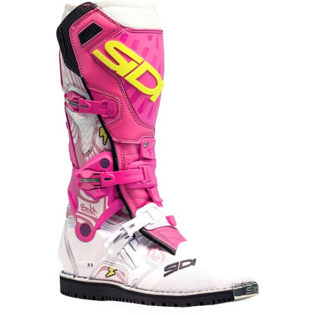Bottes SIDI Crossair HD pointure 42 - blanc / rose