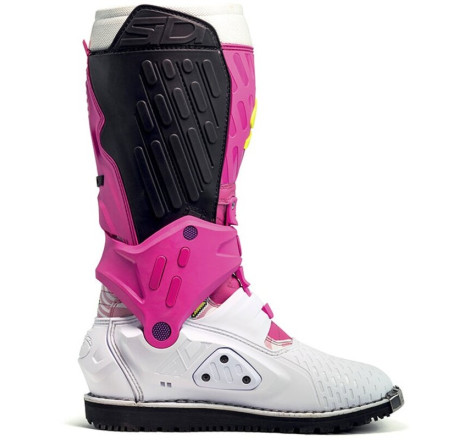 Bottes SIDI Crossair HD pointure 42 - blanc / rose