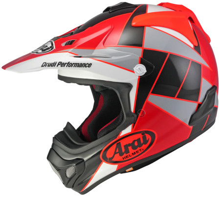 Casque ARAI MX-V EVO Peak Taille L - rouge