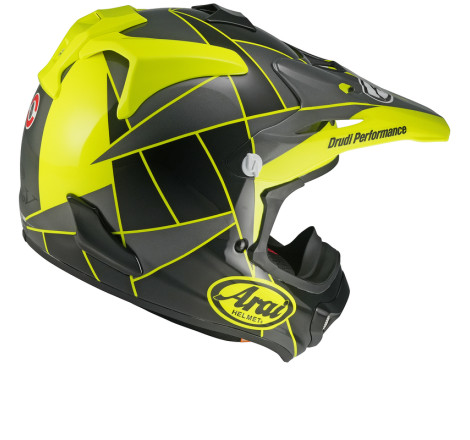 Casque ARAI MX-V EVO Peak Taille XS - Jaune