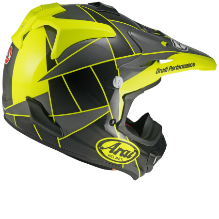 Casque ARAI MX-V EVO Peak Taille XS - Jaune