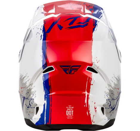 Casque enfant FLY RACING Kinetic Drip Taille YS - turquoise/rose/jaune