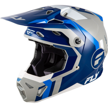 Casque FLY RACING Formula CP Seal – Navy/bleu/gris, Taille L