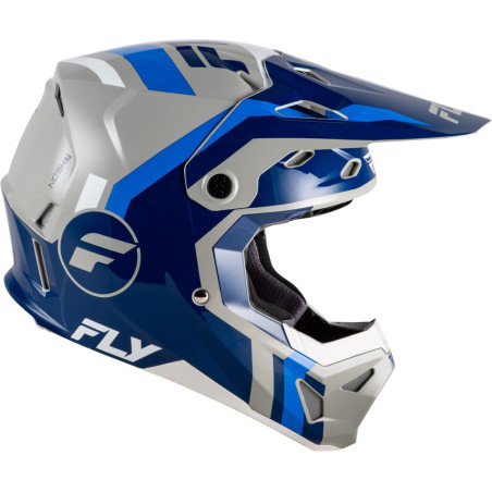 Casque FLY RACING Formula CP Seal – Navy/bleu/gris, Taille L