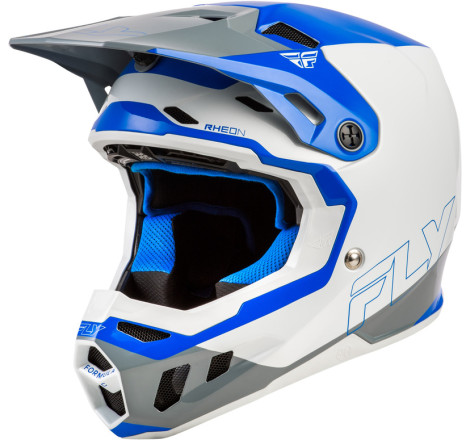 Casque FLY RACING Formula CC Glide – bleu/gris, Taille M