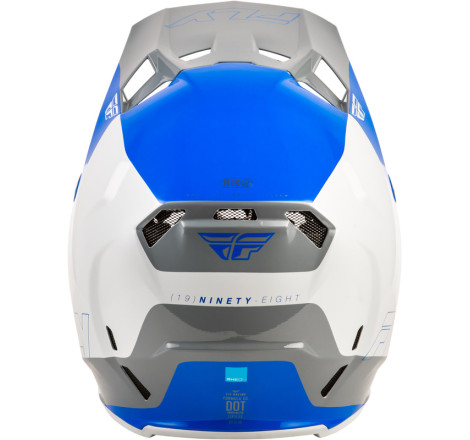 Casque FLY RACING Formula CC Glide – bleu/gris, Taille M