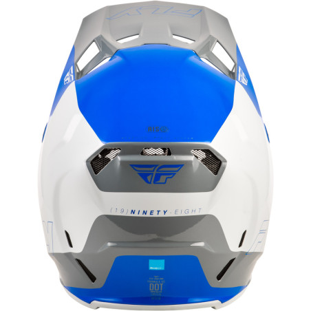 Casque FLY RACING Formula CC Glide – bleu/gris, Taille M
