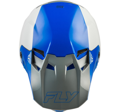 Casque FLY RACING Formula CC Glide – bleu/gris, Taille M