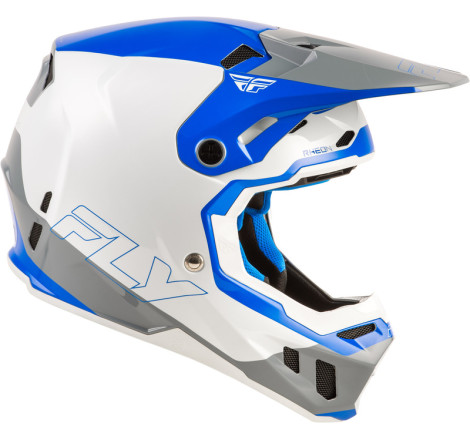 Casque FLY RACING Formula CC Glide – bleu/gris, Taille M