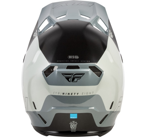 Casque FLY RACING Formula CC Glide – gris/noir, Taille XL