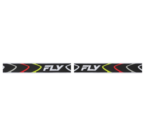 Masque FLY RACING Zone Noir/Blanc – écran noir