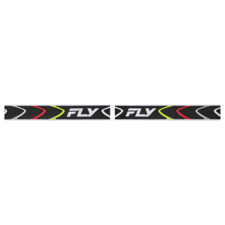 Masque FLY RACING Zone Noir/Blanc – écran noir