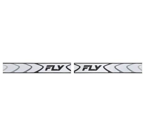 Masque FLY RACING Zone Blanc/Noir – écran vert