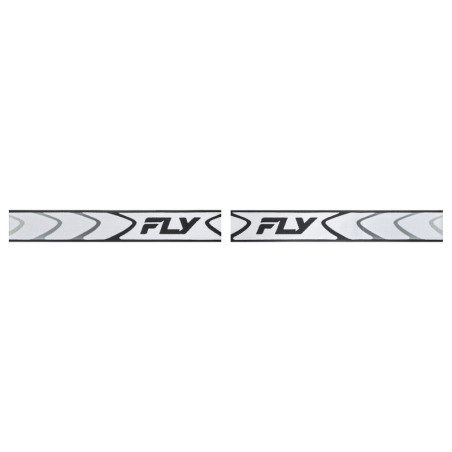 Masque FLY RACING Zone Blanc/Noir – écran vert
