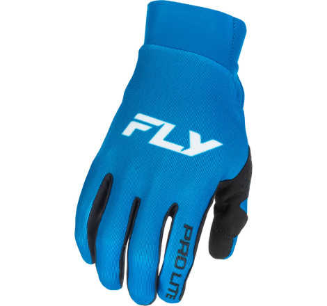 Gants FLY RACING Pro Lite Taille M - bleu/blanc