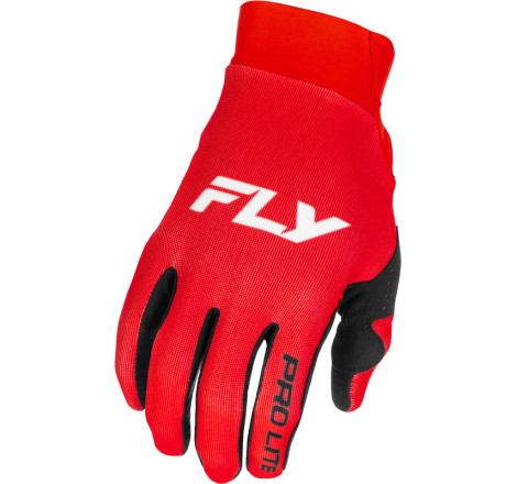 Gants FLY RACING Pro Lite Taille XXL - rouge/blanc