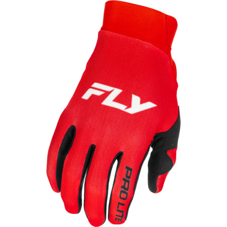 Gants FLY RACING Pro Lite Taille XXL - rouge/blanc