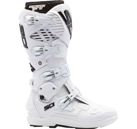 Bottes SIDI Crossfire 3 SRS Pointure 43 - blanc/noir