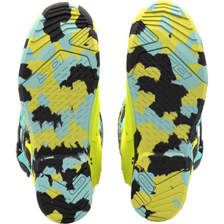 Bottes SIDI Crossair X Pointure 43 - Mint/jaune fluo