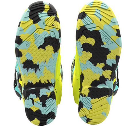 Bottes SIDI Crossair X Pointure 46 - Mint/jaune fluo