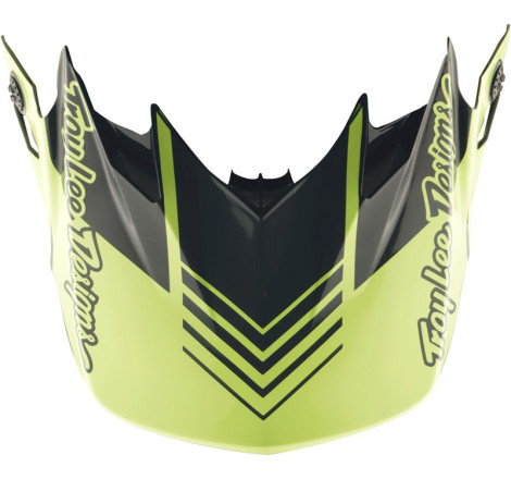 Visière TROY LEE DESIGNS GP Pro Segment - jaune fluo/noir