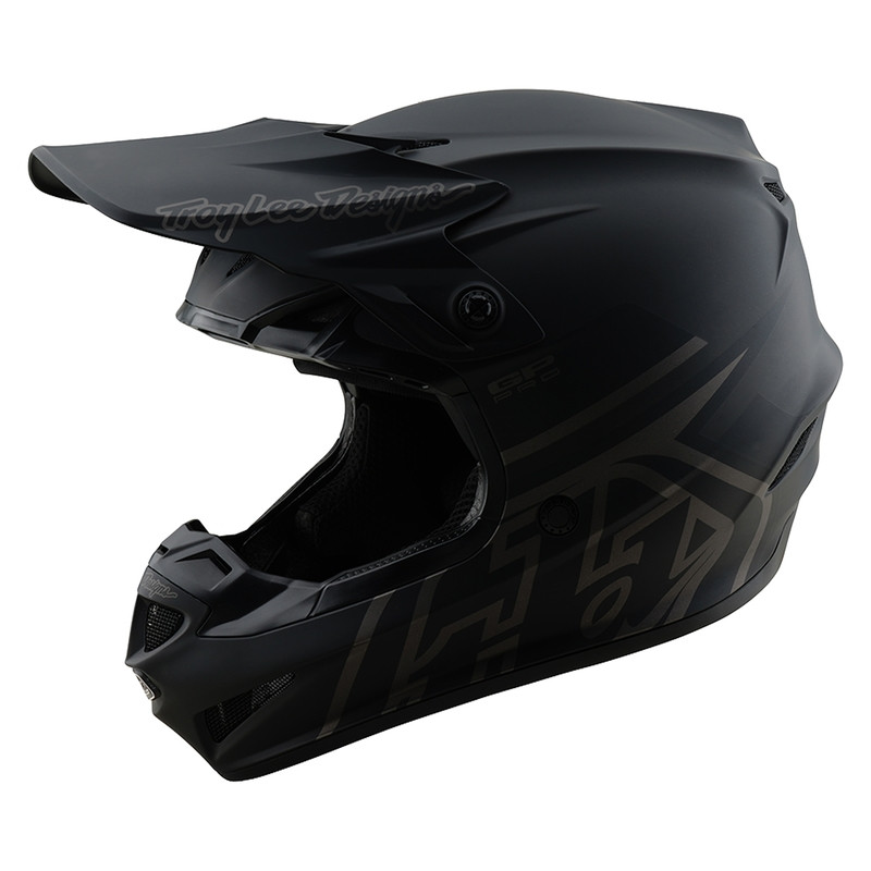 Casque TROY LEE DESIGNS GP Pro MIPS – Mono noir, Taille L