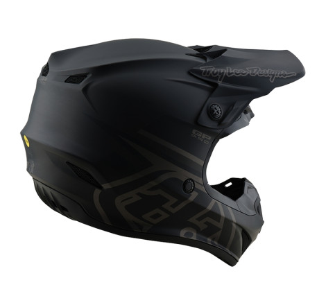 Casque TROY LEE DESIGNS GP Pro MIPS – Mono noir, Taille S