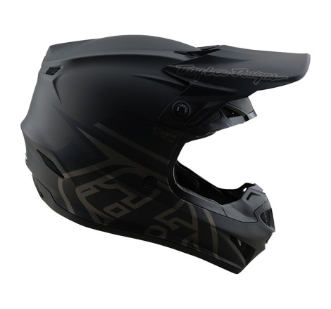 Casque TROY LEE DESIGNS GP Pro MIPS – Mono noir, Taille S