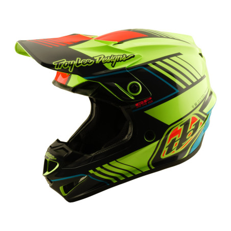 Casque enfant TROY LEE DESIGNS GP Pro Segment Taille YM - jaune