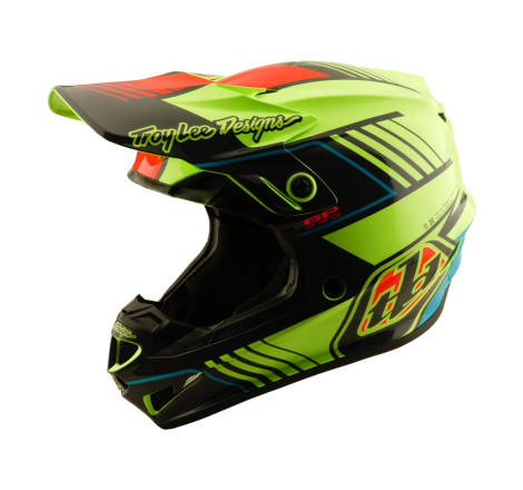 Casque enfant TROY LEE DESIGNS GP Pro Segment Taille YM - jaune