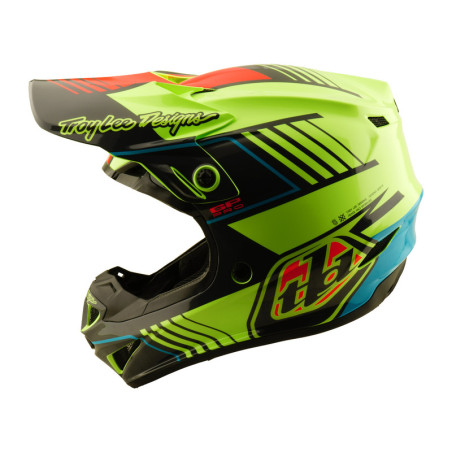 Casque enfant TROY LEE DESIGNS GP Pro Segment Taille YM - jaune