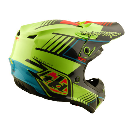 Casque enfant TROY LEE DESIGNS GP Pro Segment Taille YM - jaune