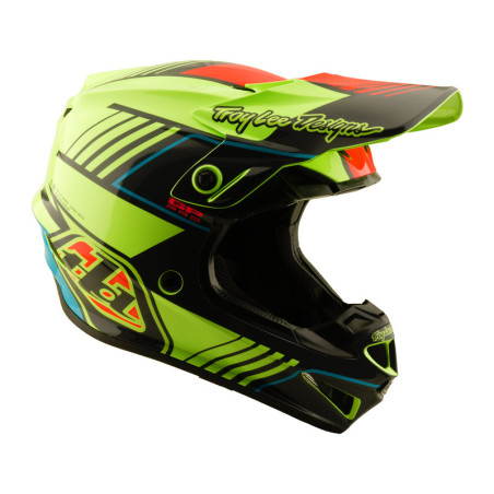 Casque enfant TROY LEE DESIGNS GP Pro Segment Taille YM - jaune