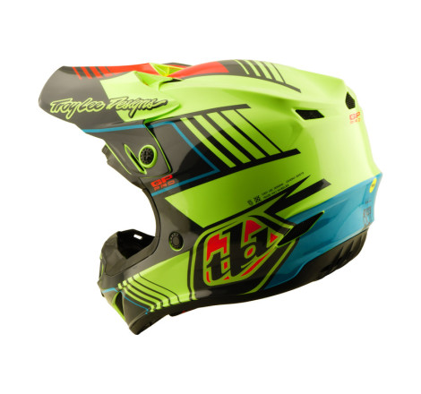 Casque enfant TROY LEE DESIGNS GP Pro Segment Taille YL - jaune
