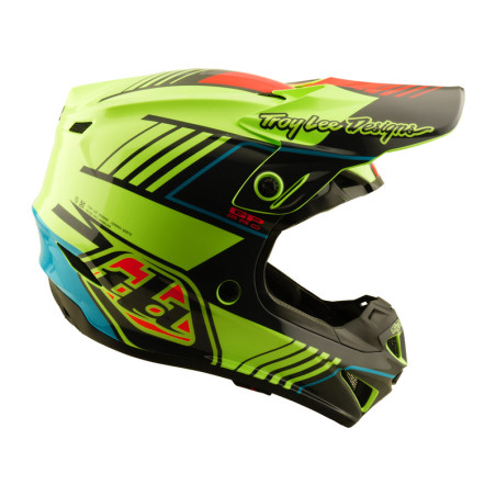 Casque enfant TROY LEE DESIGNS GP Pro Segment Taille YL - jaune