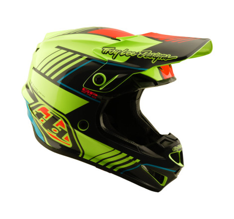 Casque enfant TROY LEE DESIGNS GP Pro Segment Taille YL - jaune