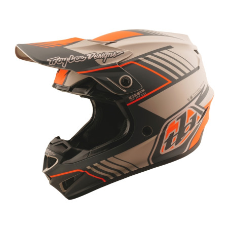 Casque TROY LEE DESIGNS GP Pro Segment Taille M - Taupe