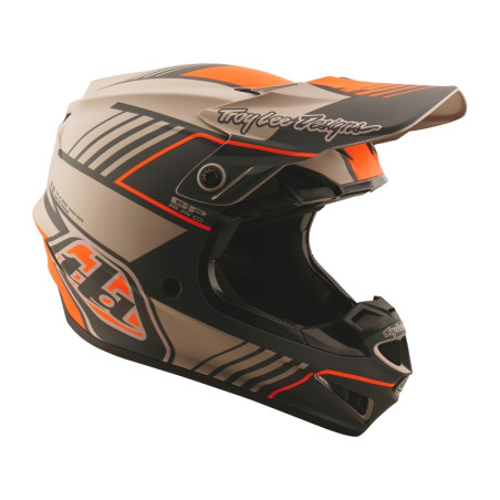 Casque TROY LEE DESIGNS GP Pro Segment Taille M - Taupe