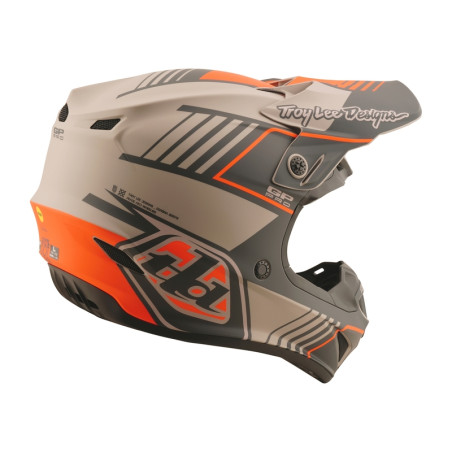 Casque TROY LEE DESIGNS GP Pro Segment Taille M - Taupe