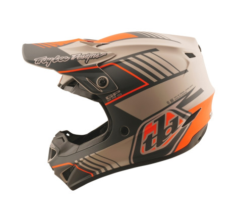 Casque TROY LEE DESIGNS GP Pro Segment Taille XS - Taupe