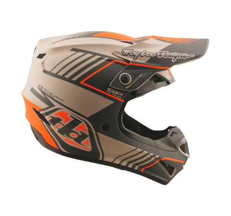 Casque TROY LEE DESIGNS GP Pro Segment Taille XS - Taupe